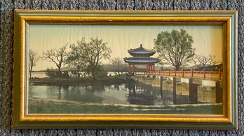 Framed Print Of Chinese Temple