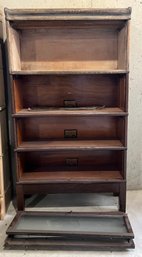 Antique Globe Wernicke Bookcase- Can Be Used For Parts Or A Project