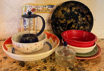 Colorful Kitchen Table Ware