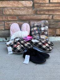 Assortment Of New Comfy Slippers For The Family!