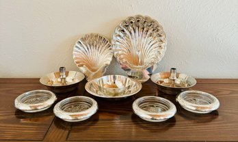 Assorted Silverplate Dishes - Dansk, Reed & Barton