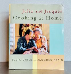 JULIA CHILD AUTOGRAPHED First Edition Julia And Jacques Cooking At Home Cookbook