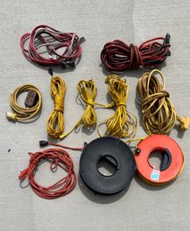 Lot Of 10 Heavy Duty Extension Cords
