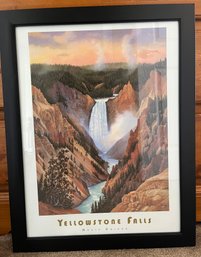 Framed Print Of Yellowstone Falls