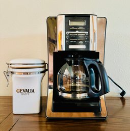 Mr. Coffee Maker Gevalia Kaffe Canister