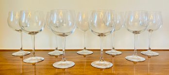 9 PC Lot Of Wine Glasses 1 Of 2