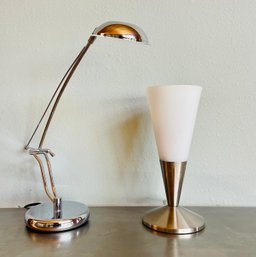 Pair Of Office Lamps