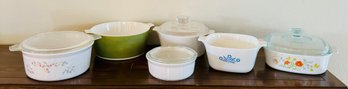 Vintage Assortment Of Corning Ware And Other Beautiful Dishes