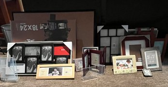Frames! - Large Lot Of Picture Frames Of Various Sizes