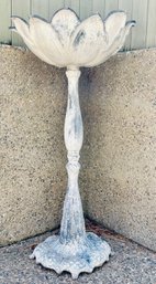 Cast Metal Birdbath