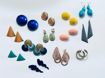 Colorful Eccentric Earrings