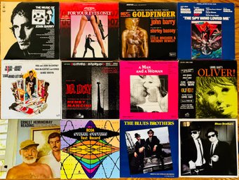 Lot Of LP'S Vinyl Records Including The Blues Brothers, John Barry, Goldfinger & More