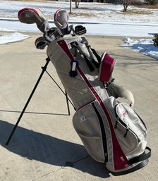 Topflight Women's Golf Clubs And Bag