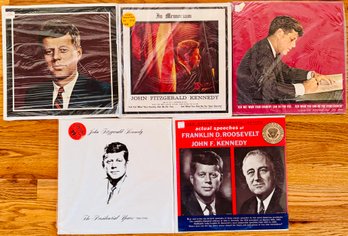 Lot Of John Fitzgerald Kennedy LP'S Vinyl Records