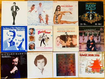 Lot Of LP'S Vinyl Records Including Buddy Holly, Paul Mauriat, Anne Murray & More