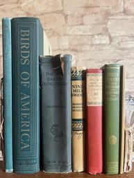 Books - Vintage Gardening And Bird Watching