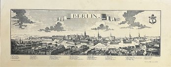 Signed Berlin Map Print