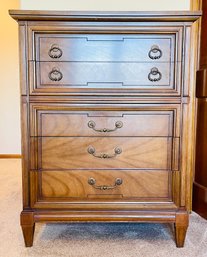 Vintage Dixie Neoclassical Chest Of Drawers