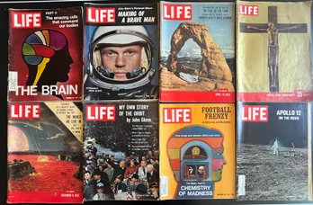 LIFE Magazine Issues - John Glenn, Apollo 12 1950s-1970's