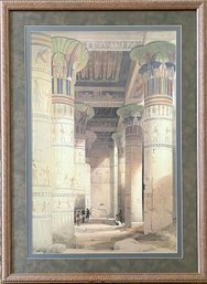 Egyptian Grand Portico Philae, Framed Print