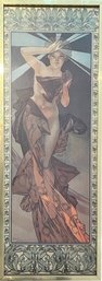 The Morning Star By Alphonse Mucha Art Print Poster Art Nouveau