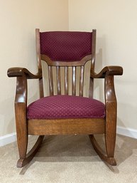 Amish Wide Rocking Chair