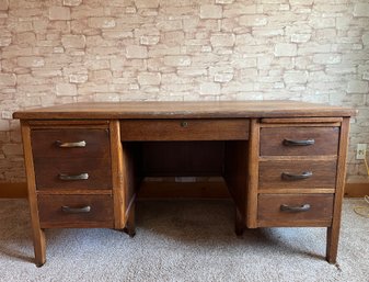 Classic Solid Wood Desk By Jackson Desks