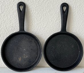 Pair Of Small Cast Iron Skillets