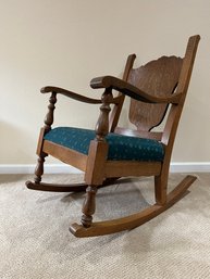 Wooden Victorian Styled Rocking Chair