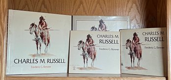 Collection Of Charles Russell Paintings Through Books