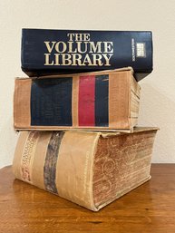 Large Vintage Dictionaries