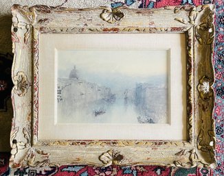 Venice Artwork By Turner In Frame