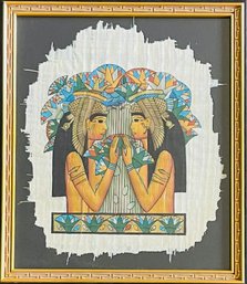 Hand Painted Egyptian Papyrus Art Made In Egypt