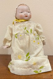 Vintage Baby Doll With Stand