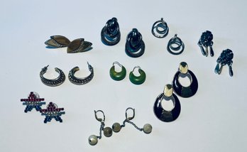 Assortment Of Earrings In Various Styles
