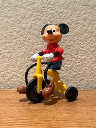 Vintage Mickey On A Tricycle