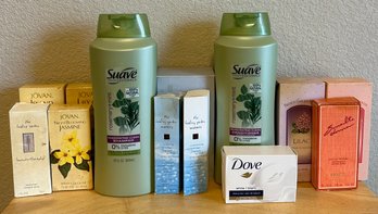 Large Assortment Of Women's Perfume And Shampoo/conditioner