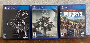 Trio Of Open World Triple-a PS4 Games!