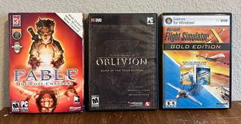Trio Of PC Games Incl. Fable, The Elder Scrolls, And More!