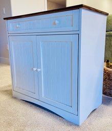 White Particle Wood  Buffet Storage Cabinet