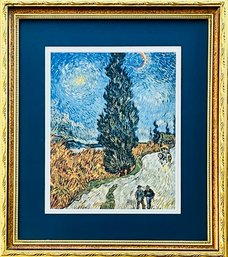 Road With Cypress And Star Vincent Van Gogh Reproduction