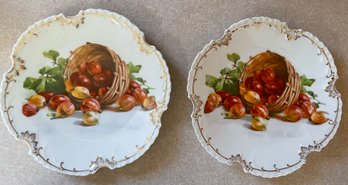 Pair Of Marseille, Z.S.&C Fruit Plates