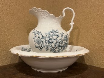 KTK Knowles Taylor Knowles Washbasin And Pitcher