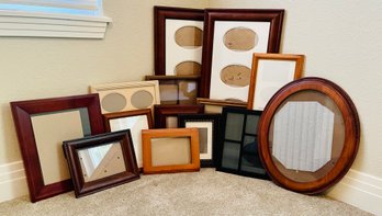 Grouping Of Picture Frames, Different Sizes