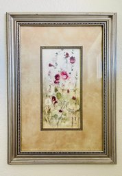 Floral Art Print In Frame