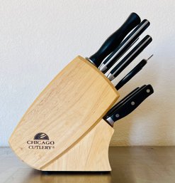 Chicago Cutlery Knife Set With Block