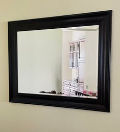 Black Frame Wall Mirror