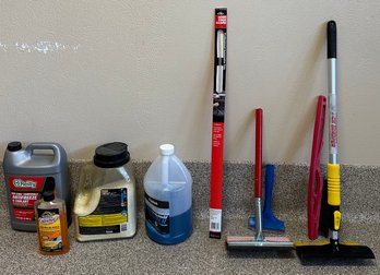 Assortment Of Car Fluids, Cleaners, And More!