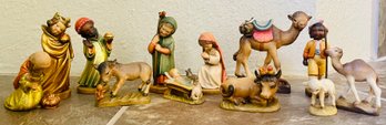 Anri Italy Woodcarving Nativity Set