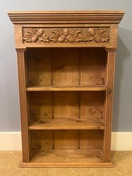 Carved Wood Bookshelf